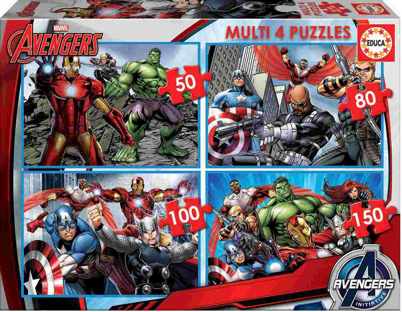 Puzzles progresivos Marvel Avengers